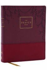 NKJV The Prayer Bible Red Letter Comfort Print Burgundy