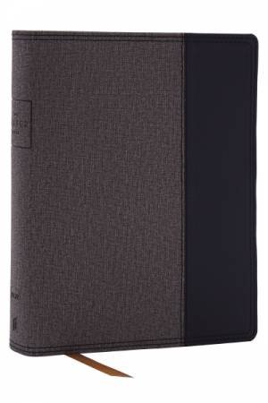 The Prayer Bible: Pray God's Word Cover to Cover (NKJV, Black/Gray, Red Letter, Comfort Print) by Thomas Nelson