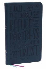 KJV Thinline Youth Edition Bible Verse Art Cover Collection Leathersoft Red Letter Comfort Print Teal
