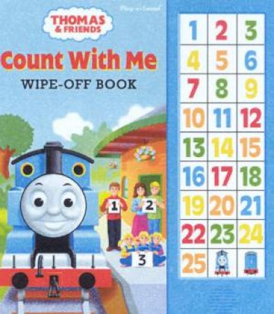 Thomas & Friends: Count With Me Wipe-Off Play-A-Sound by Various