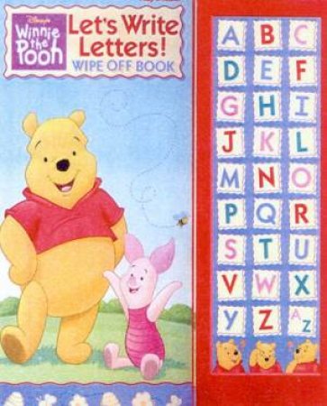 Winnie The Pooh: Let's Write Letters! Wipe-Off Play-A-Sound by Various