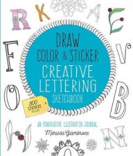 Creative Lettering Sketchbook Draw Color And Sticker
