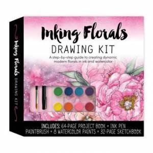 Inking Florals Drawing Kit by Isa Down