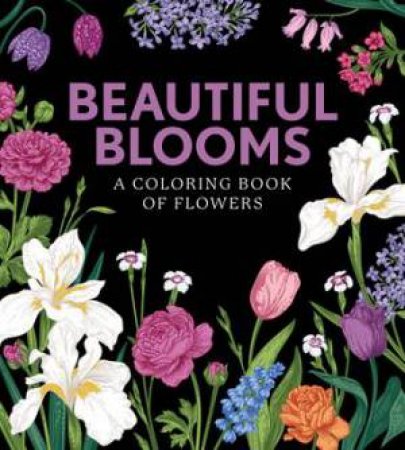 Beautiful Blooms Coloring Book by Editors of Chartwell Books