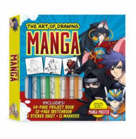 The Art Of Drawing Manga Kit by Jeannie Lee