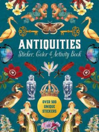 Antiquities Sticker, Color & Activity Book by Editors of Chartwell