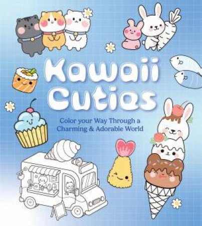 Kawaii Cuties Colouring Book
