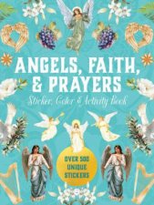 Angels Faith and Prayers Sticker Color  Activity Book