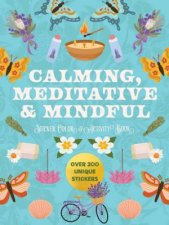 Calming Meditative and Mindful Sticker Color  Activity Book
