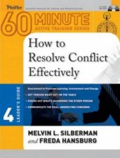 60Minute Active Training Series How To Resolve Conflict Effectively
