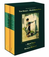 The Adventures Of Tom Sawyer And Huckleberry Finn Norman Rockwell Collectors Edition