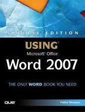 Special Edition Using Microsoft Office Word 2007  Book  CD