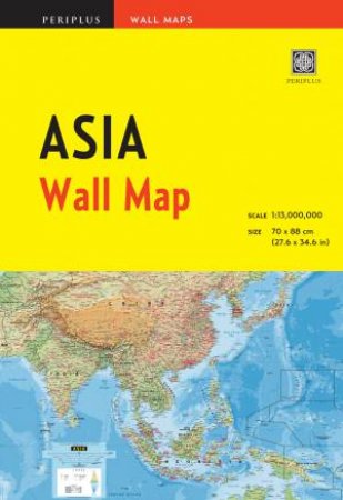 Asia Wall Map by Periplus Editors