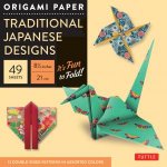 Origami Paper Traditional Japanese Designs Large