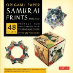 Origami Paper Samurai Print Small