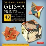 Origami Paper Geisha Prints Small