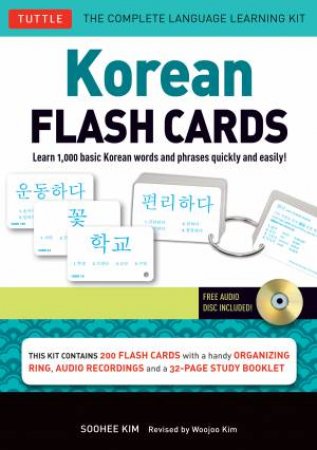 Korean Flash Cards Vol.1 by Soohee Kim