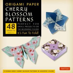Origami Paper Cherry Blossom Patterns (Large)