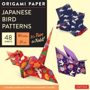 Origami Paper: Japanese Bird Patterns by Various