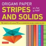 Origami Paper Stripes and Solids