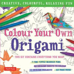 Colour Your Own Origami Kit by Various