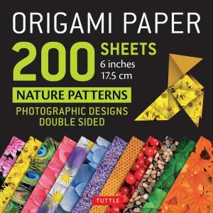 Origami Paper 200 Sheets Nature Patterns 6\