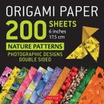 Origami Paper 200 Sheets Nature Patterns 6 15 CM