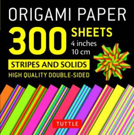 Origami Paper Stripes And Solids by Tuttle Publishing