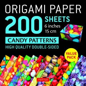 Origami Paper 200 Sheets Candy Patterns by Various