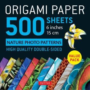 Origami Paper 500 Sheets Nature Photos by Tuttle Publishing