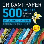 Origami Paper 500 Sheets Nature Photos