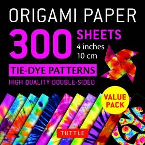 Origami Paper 300 Sheets Tie-Dye Patterns by Various