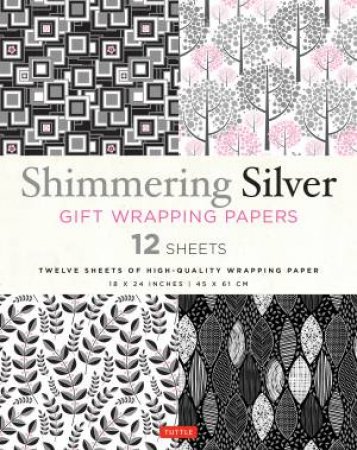 Shimmering Silver Gift Wrapping Papers by Various