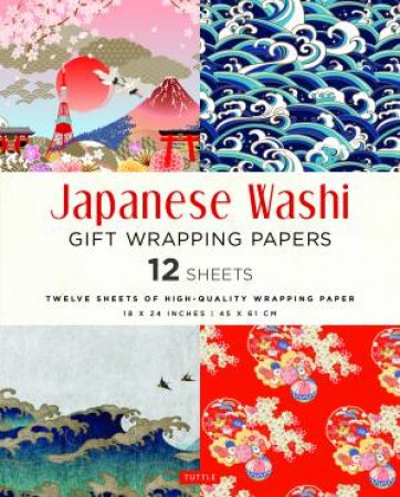 Japanese Washi Gift Wrapping Papers by Various