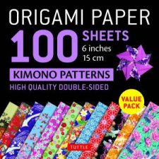 Origami Paper 100 sheets Kimono Patterns