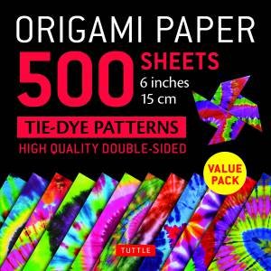 Origami Paper 500 Sheets Tie-Dye Patterns by Various