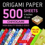 Origami Paper 500 sheets Chiyogami Patterns