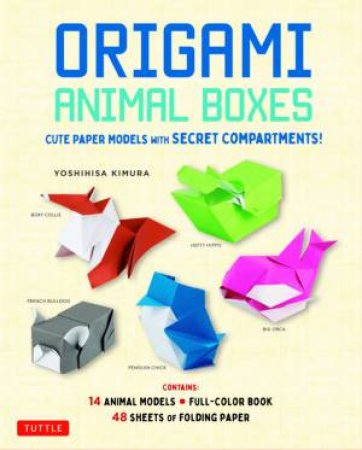 Origami Animal Boxes Kit by Yoshihisa Kimura