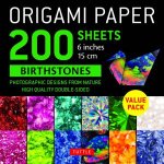 Origami Paper Birthstones