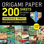 Origami Paper 200 Sheets Hiroshige Prints 6 34 17cm
