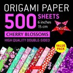 Origami Paper 500 Sheets Cherry Blossoms 6 15cm