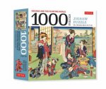 A Geishas And The Floating World  1000 Piece Jigsaw Puzzle
