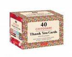 Chiyogami Designs 40 Thank You Cards With Envelopes
