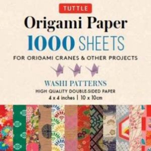 Origami Paper 1000 Sheets Washi Patterns by Various