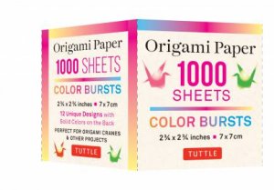 Origami Paper Color Burst 1,000 Sheets 2 3/4 Inch (7 cm) by Various