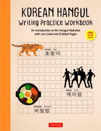 Learn Korean Hangeul Writing Workbook by Tuttle Studio