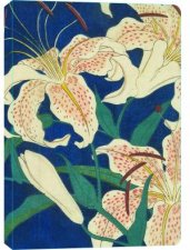 Hiroshige Spotted Lilies Paperback Journal Dotted Notebook