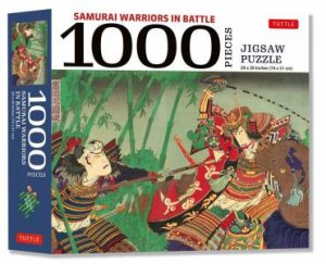 Samurai Warriors In Battle 1000 Jigsaw by Tuttle