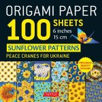 Origami Paper 100 Sheets Sunflower Patterns 6 15 cm