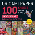 Origami Paper 100 sheets Modern Art 6 15 cm